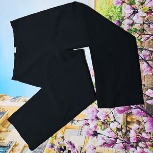 Vestimenta Italy‎ Black Straight-Leg Trousers Pants Size 26